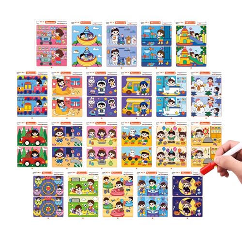 Juego De Encontrar Parejas,Encuentra Las Diferencias con... - Jouets & Jeux Amazon Espagne à 2.49€