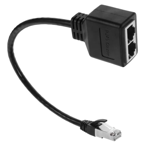 VILLCASE Ethernet Splitter Adapter Cable to Coupler for Lan... - High-Tech & Électronique en promo à 7.59€