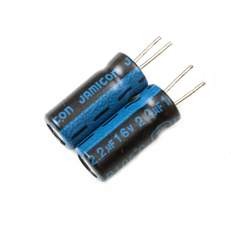 10pcs 16V 2.2uf Kondensator, Aluminium Radialelektrolytische... - Bricolage & Outils en promo à 1.99€