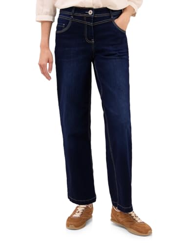 Cecil 3716113 Vaqueros de Pierna Ancha, Color Azul Oscuro... - Amazon Espagne à 18.65€