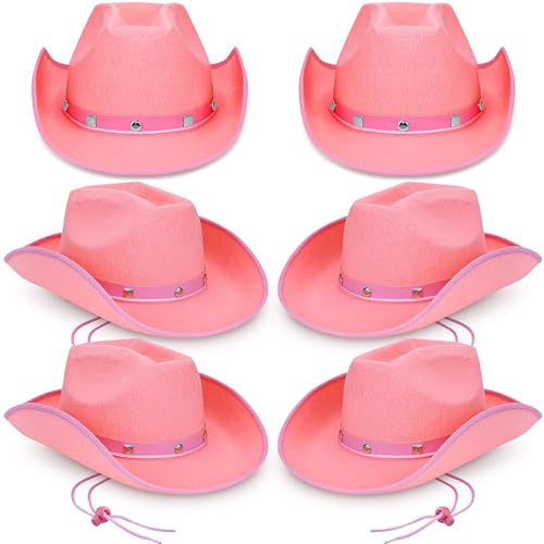 YFNVH 6 unidades de sombrero de vaquero rosa con remaches... - Auto & Moto Amazon Espagne à 14.93€