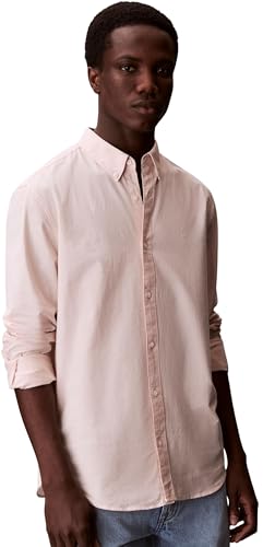 Calvin Klein LS Solid Oxford Camisa clásica para Hombre... - Mode & Vêtements en promo à 44.00€