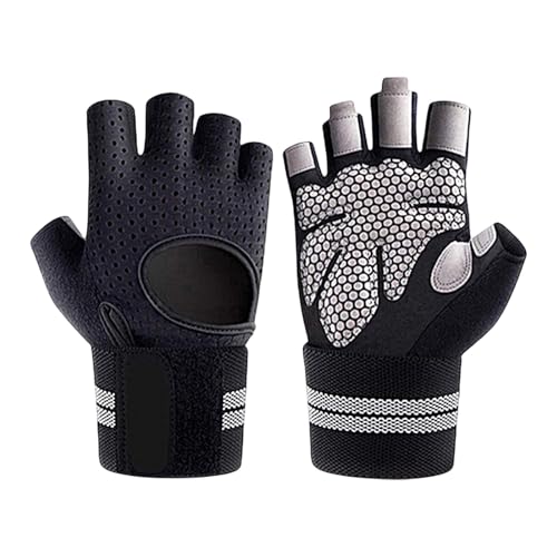 Workout Gloves For Men And Women Fingerless Weight Lifting... - Sports & Fitness Amazon Royaume-Uni à 1.61€