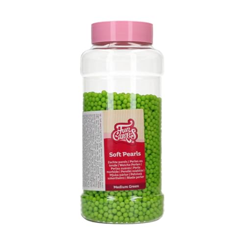 FunCakes Soft Pearls Medium Green: Cake Sprinkles, Great... - Amazon Royaume-Uni à 4.52€