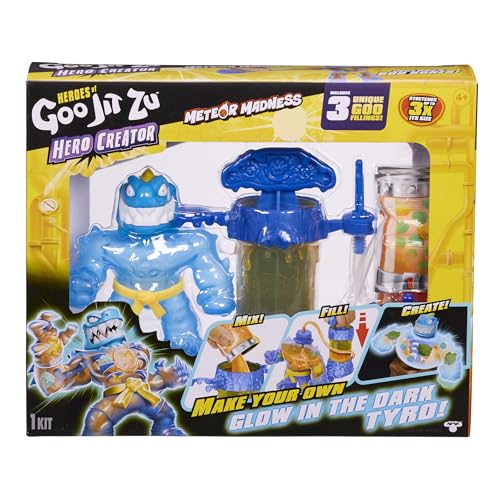 Heroes of Goo Jit Zu Hero Creator Tyro, With 3 Unique Goo... - Jouets & Jeux Amazon Royaume-Uni à 9.47€