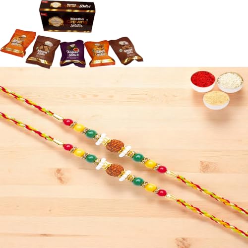 Ghasitaram Gifts Jaiccha Rakhi for Brother Rakhis Online... - Bébé & Puériculture Amazon Allemagne à 6.00€