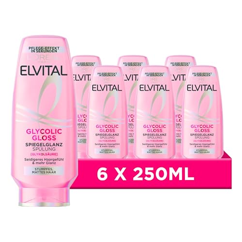 L'Oréal Paris Elvital Glycolic Gloss Haarpflege Spülung –... - Beauty & Fragrances Amazon Germany à 9.65€