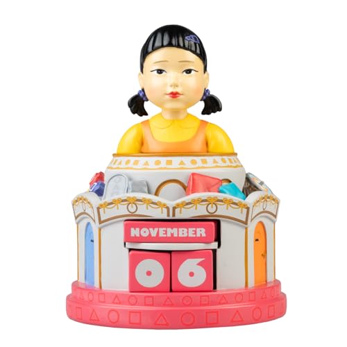 Calendario Perpetuo Juego del Calamar - Figura decorativa... - Jouets & Jeux Amazon Espagne à 9.39€