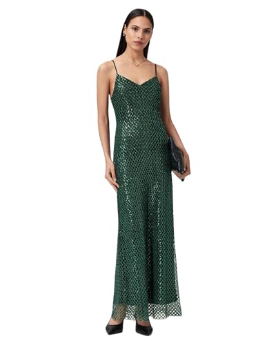 AllSaints Abito Chantelle Donna, Verde Smeraldo, 40 - Amazon Italie à 111.99€