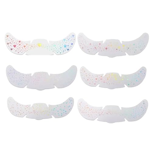 De Purpurina | Brillantes Parches Faciales 6 Hojas |... - Loisirs Créatifs Amazon Espagne à 2.29€