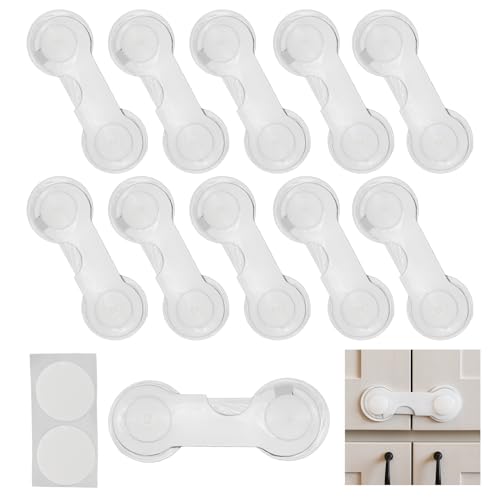 ALLY-MAGIC 10 Stück Kindersicherung Schrank, Weiß... - Maison & Cuisine Amazon Allemagne à 2.39€