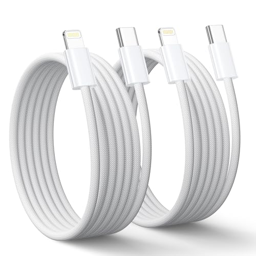 Câble USB C vers Lightning 1M Lot de 2, Certifié MFi Cable... - High-Tech & Électronique Amazon France à 1.99€