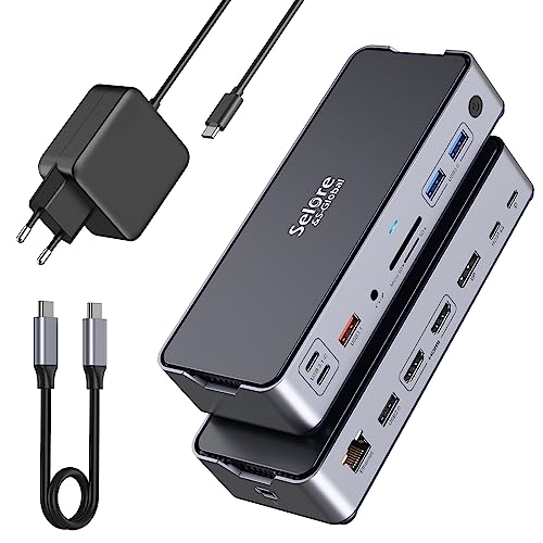 Station d'accueil USB C avec bloc d'alimentation 65 W... - High-Tech & Électronique Amazon France à 77.93€