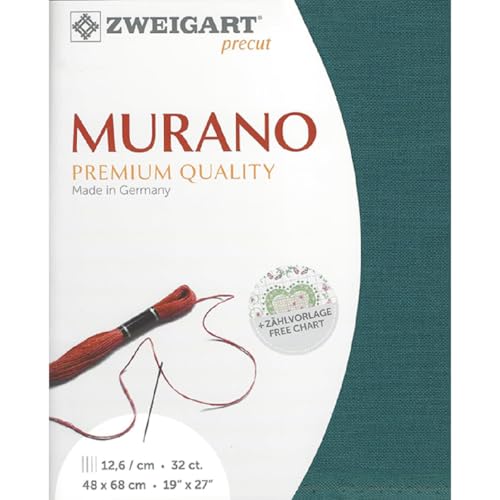 Zweigart Contatore MURANO Precut 32 ct 3984 colore 5153... - Animalerie Amazon Italie à 12.58€