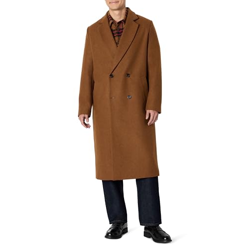 Amazon Essentials Gabán Largo de Mezcla de Lana con Doble... - Tech & Electronics Amazon Spain à 49.83€