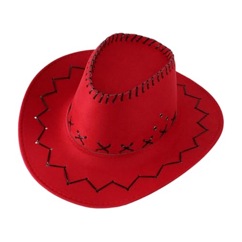 Cappello da cowboy per bambini, in finta pelle scamosciata... - Jouets & Jeux Amazon Italie à 0.65€