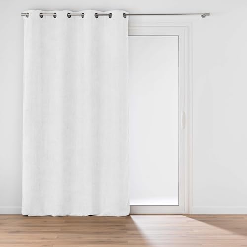 Douceur d'Intérieur, Rideau à Oeillets (140 x 260 cm) Leo... - Maison & Cuisine Amazon France à 14.36€