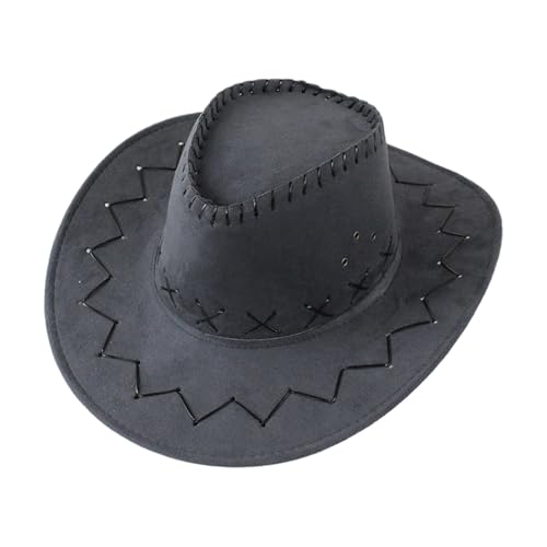 Cappello da cowboy per bambini, in finta pelle scamosciata... - Jouets & Jeux Amazon Italie à 0.65€