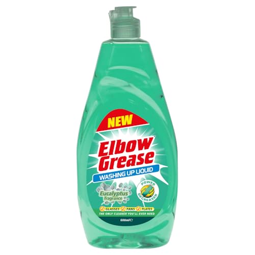 Elbow Grease Washing Up Liquid | Power Degreaser - Soap for... - Home & Kitchen Amazon UK à 4.99€