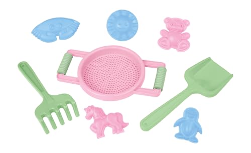 LENA® Set di giochi di sabbia 8 pezzi – colino, pala... - Auto & Moto Amazon Italie à 6.59€