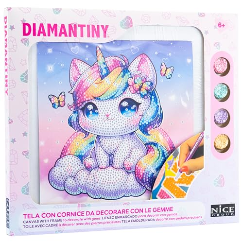 DIAMANTINY Kawaii Unicorn Tableau 6, 90043 en promo à 13,15€ (-48%) sur Amazon FR