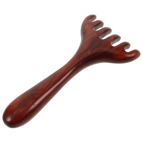 Angoily Wooden Foot Massage Rake with 5 Prongs Handheld... - Beauté & Parfums Amazon Royaume-Uni à 5.39€
