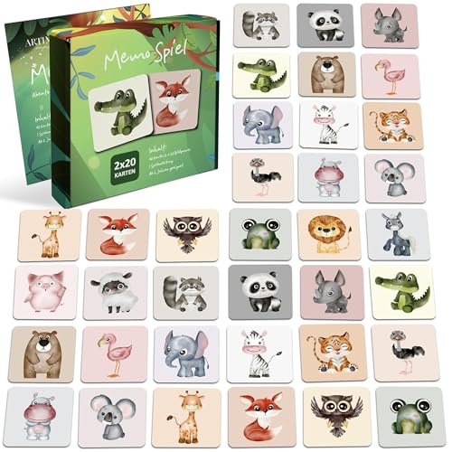 BIROYAL Memory ab 2, Memo Spiel für Kinder ab 2 bis 6... - Jouets & Jeux Amazon Allemagne à 10.99€