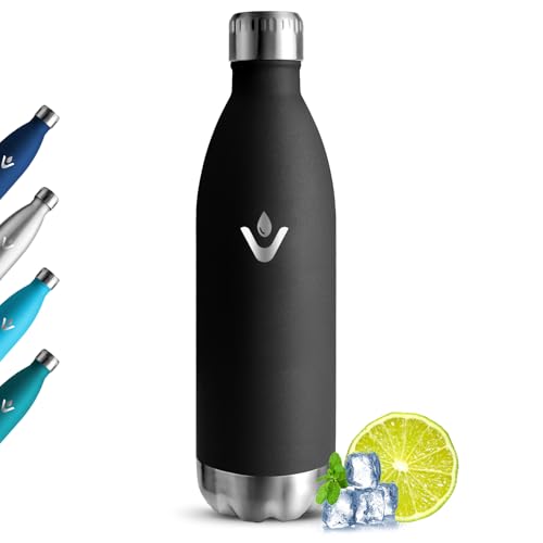 Grsta Trinkflasche Edelstahl, Trinkflasche 1l... - Sports & Fitness Amazon Allemagne à 9.63€