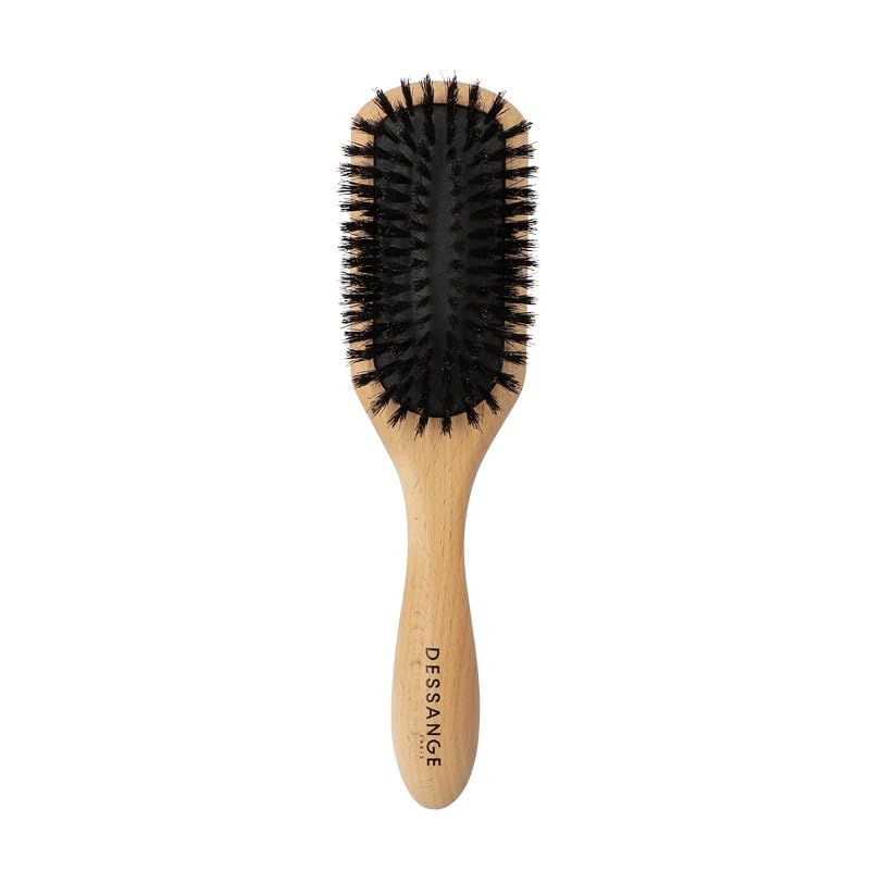 DESSANGE – Brosse plate poils de sanglier & coussin souple... - Beauté & Parfums Amazon France à 14.99€