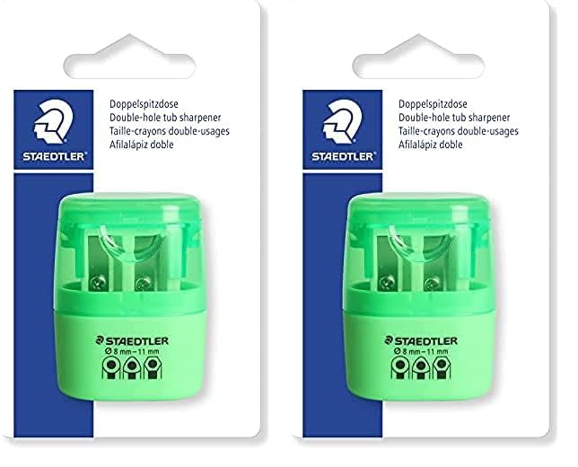 Staedtler 512 - Blister 1 Taille-Crayon 2 Usages Avec... en promo à 7,12€ (-53%) sur Amazon FR