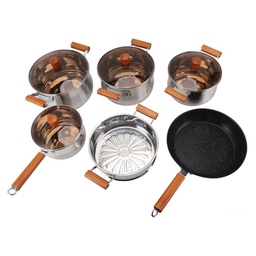 Fafeicy Kitchen Cook Set with Rusty and Even Heat... - Maison & Cuisine Amazon Royaume-Uni à 74.38€