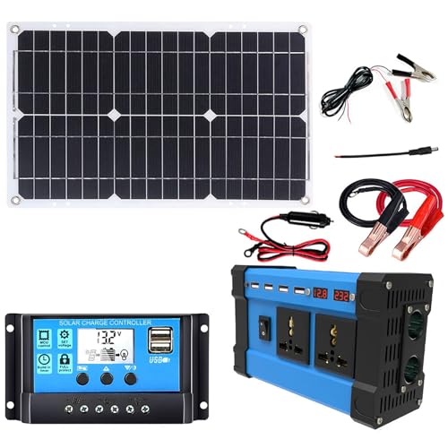 6000W Off-Grid Solar Panel Kit with 18W Monocrystalline... - High-Tech & Électronique Amazon Italie à 30.00€