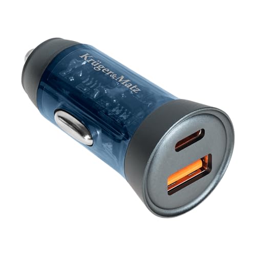 Krüger&Matz Cargador de Coche Rápido 30W USB C para... - High-Tech & Électronique Amazon Espagne à 7.81€