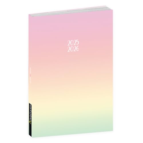 Agenda scolaire ANONYM Sunset Pastel 2025-2026 - Fournitures Bureau Amazon France à 1.60€