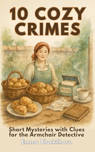 10 Cozy Crimes: Short Mysteries with Clues for the Armchair... - Maison & Cuisine en promo à 0.99€