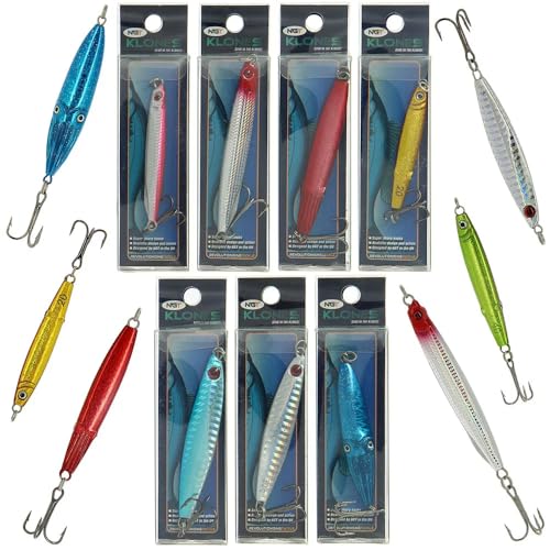 7x NGT Klone Sea Fishing Shore Casting Jigs Lures Spinners... - Sports & Fitness Amazon Royaume-Uni à 1.00€