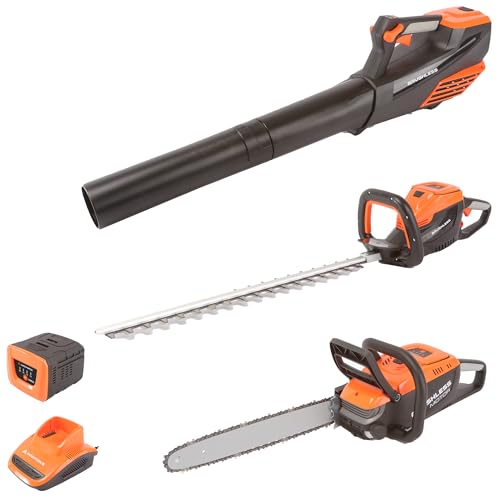 Yard Force LBN G40 40 V Garten-Werkzeug-Set: Heckenschere... - DIY & Tools Amazon Germany à 150.70€