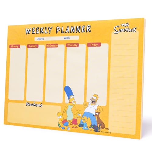 Grupo Erik - Planificateur Hebdomadaire Les Simpson |... - Animalerie Amazon France à 3.67€