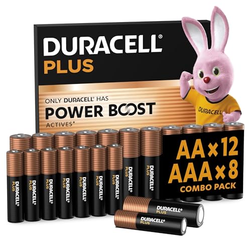 DURACELL Plus AA & AAA Batteries (Combo pack of 20) –... - Épicerie en promo à 13.28€