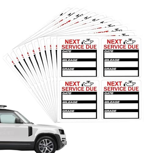 Recordatorio de Decalacomas del cambio de aceite... - Auto & Moto Amazon Espagne à 2.49€