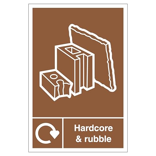 V Safety WRAP - Hardcore And Rubble Recycling 210 x 297 mm... - Maison & Cuisine Amazon Royaume-Uni à 3.69€