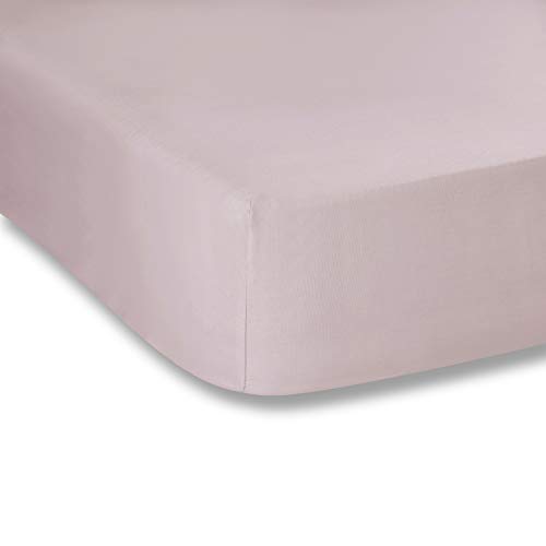 Plain Dyed Pink - Lenzuolo con angoli, 200 x 200 cm - Amazon Italie à 12.25€