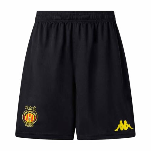 Kappa Pantalone Corto Espérance Tunis 25/26 Nero Kombat... - Sports & Fitness en promo à 23.69€