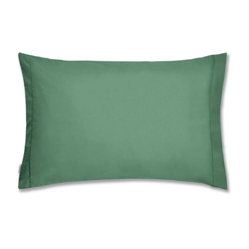 Bianca Plain Dyed Jade Pillow Case 50x70 (2) - Home & Kitchen Amazon UK à 8.11€