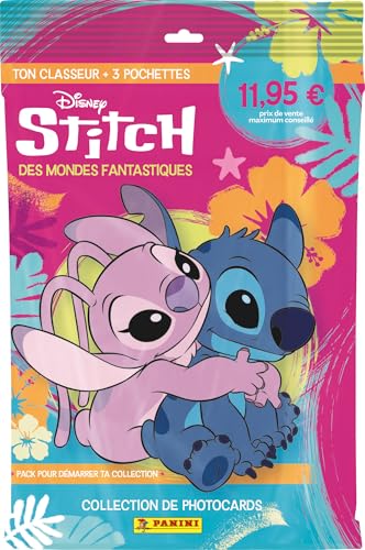 Stitch Amazing Worlds Photocard Collection - Starter Pack - Auto & Moto Amazon Royaume-Uni à 3.05€