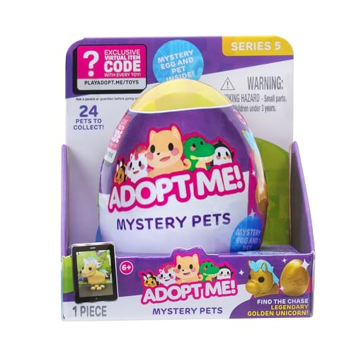Adopt Me Mystery Collectibles (Mystery Pets) S5 Figurines - Jouets & Jeux Amazon France à 6.90€