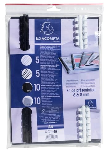 Exacompta - Réf. 42844E - Carton de 5 Kits de présentation... en promo à 25,19€ (-39%) sur Amazon FR
