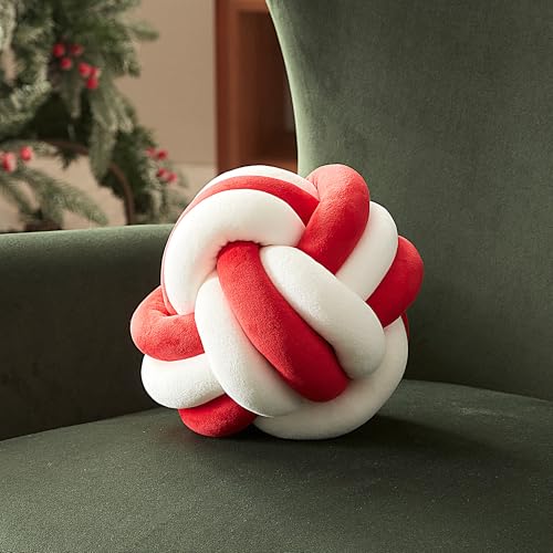 Sonvie Knot Ball Pillow Decorative Knotted Cushion, Soft... - Maison & Cuisine Amazon Royaume-Uni à 5.02€