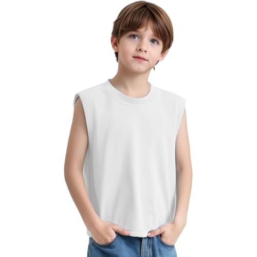 Jugaoge Camiseta de tirantes deportiva para niño, corte... - Mode & Vêtements en promo à 0.99€