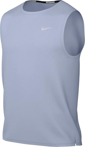 Nike DF Miler Débardeur pour Homme Ghost/Reflective Silv S - Sports & Fitness en promo à 47.70€